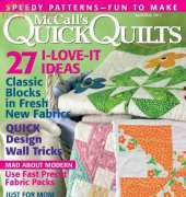 McCall’s Quick Quilts April-May 2012