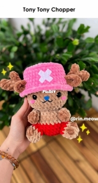 RIN Crochet - rin.meow21 - Linh Dang - Tony Tony Chopper