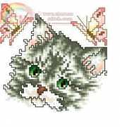10 designs from Stoney Creek Collection Book 334 Cats Meow PCS