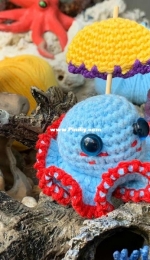 Atelie Pingouin - Fabiana Deziderio - Alceu the Octopus - Alceu o polvo - Portuguese - Free