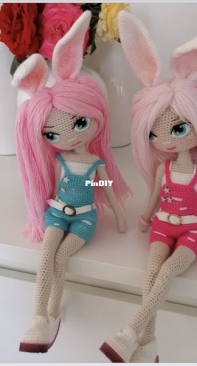 Topraks Handmade - Mürrüvet Toprak - Pinky Doll - Turkish
