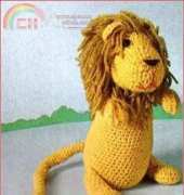 Vintage Crochet - Rocky the Lion