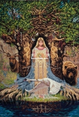 Panna SO-1896 Golden Series - Veda Protective Amulet by N. Vasilyeva