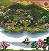 Beautiful Secenery of Jade Pool