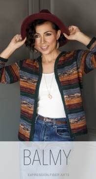 Balmy by Emma L Butram - Expression Fiber Arts