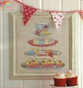 Sugar for My Honey - Cupcakes by Angela Poole from Cross Stitcher 266 PCS