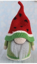 Pam Pino Design - Nazeli Mkrtchyan-Tadevosyan - Watermelon Summer Gnome