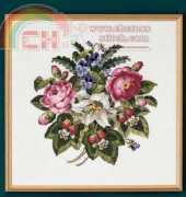 Permin 70-4145 - Roses and Strawberries