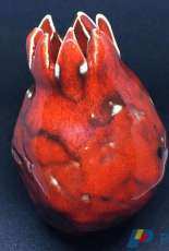 Clay pomegranate