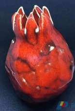 Clay pomegranate