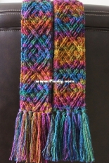 Rebeccas Stylings - Noelle Stiles - Celtic Diamonds Scarf