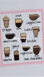 The World in Stitches - Coffees by Colleen Carrington - Free