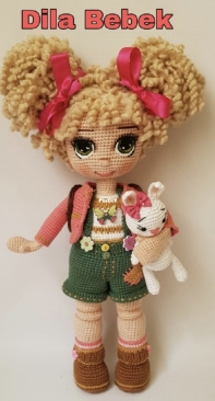 Amigurumi Akpınar - Elif Akpınar - Dila Doll - Turkish