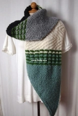 Hoffa (Hope) Shawl  by NettisNadelkunst-English,German-Free