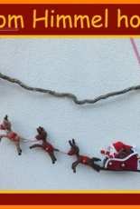 Babsies Hook - Barbara Saboth - Christmas sleigh - I came from Heaven - German