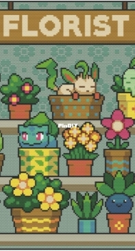Glitch Stitch AU - Pokemon Florist