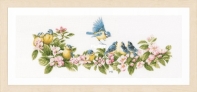 Lanarte PN-0173176 Blue Tits and Blossoms by Marjolein Bastin XSD