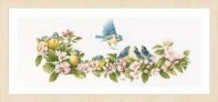 Lanarte PN-0173176 Blue Tits and Blossoms by Marjolein Bastin XSD