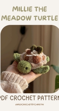 Wild crochet by christin - Christin - Millie the meadow turtle - Free