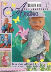 Les Creations Andrea-N°0514-Tricoter et coudre /French