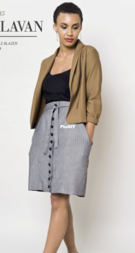Seamwork - Delavan Blazer - Sizes 0-26