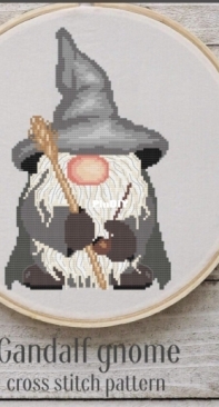 XStitchHeroes - Gandalf Gnome by Neni Design