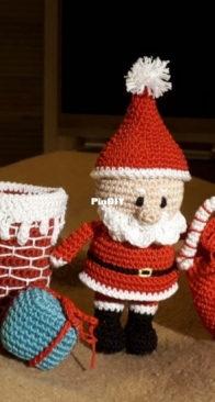 Santa with gifts