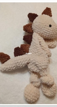 Amigurumka - Olena Sydorenko - dinosaur comforter