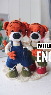 CrochetFriendToy - Anastasia Smolyakova - Tiger