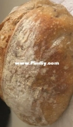 My latest sourdough bread with walnut