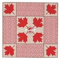 Connecting Threads - Anna Johnson - Canadian Maple Leaf Table Topper - Free