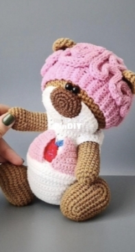 Crochet Wonders Design - Crochet Funny Bear - Olga Kurchenko - Brain Outfit - Spanish