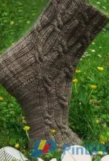 Par 5 Socks by Ingrid Hiddessen -Eng.,German-Free