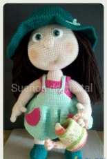 Muñeca jardinera
