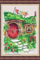 Courtyard in the Hobbitania by Maria Brovko XSD