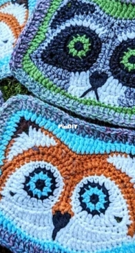 Woman Walking a Wire - Christine Anne Melvin - Fox and Raccoon Face Granny