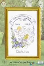 Permin 12-0762 Birth Announcement PCS
