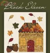 Shabby Fabrics-Country Cottages-Block 11