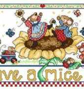 Design Works Crafts DWC-9401 Have A Mice Day PCS