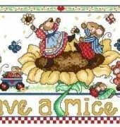 Design Works Crafts DWC-9401 Have A Mice Day PCS