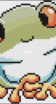 Pix Stitch - Rip the Frog