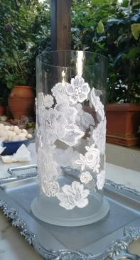 Wedding wishing cards jars
