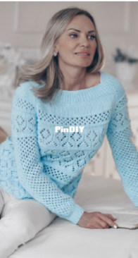 Adalin Sweater by Elena Koledova - Russian