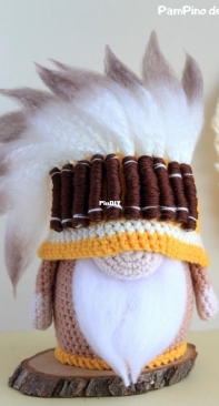 Pam Pino Design - Nazeli Mkrtchyan-Tadevosyan - American Indian Gnome