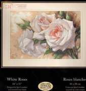 Dimensions - The Gold Collection 35247 White Roses