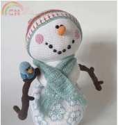 Woolytoons - Tessa van Riet Ernst - Mr Frosty the Snowman