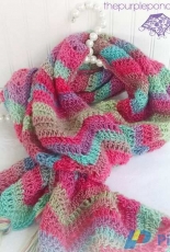 Carolyn Calderon- Chevron Super Scarf- Free