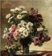Golden Kite 2451 - Still Life with Flowers