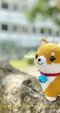 BiBiBonBon Craft - Do Phuong Dung - Momo the Shiba Inu dog - English