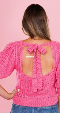 Yarnspirations - BRC0140-38952M - Fairy-Tale Crochet Top - Free